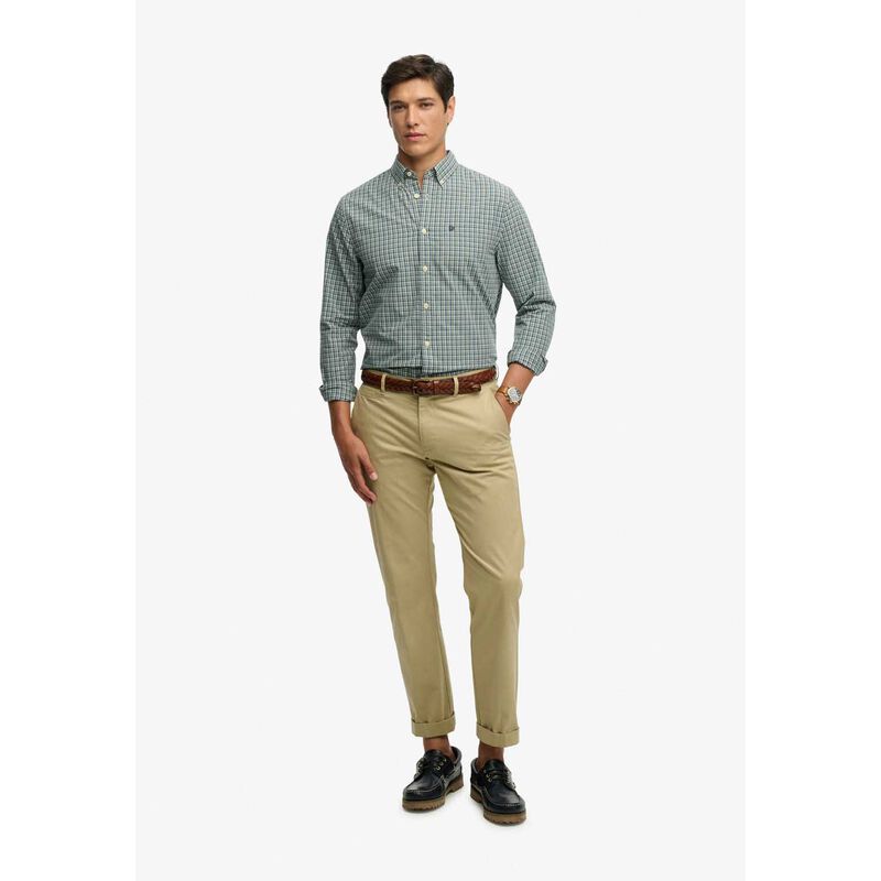Superdry Preppy Poplin Long Sleeve Shirt image number 3